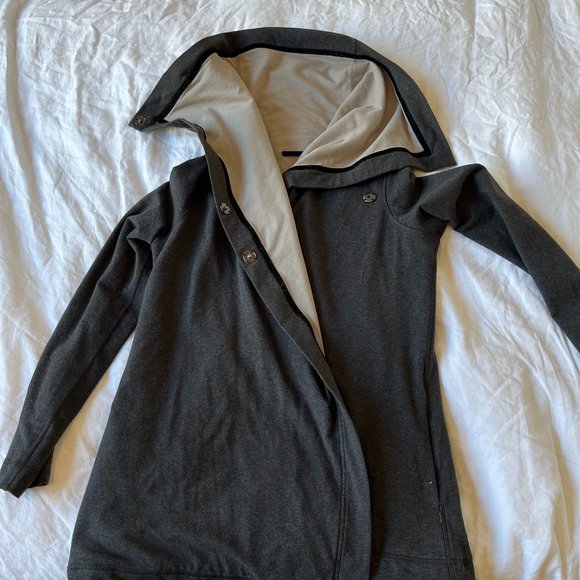 Lululemon Cowl Neck Wrap Sweater/Jacket - Picture 1 of 3